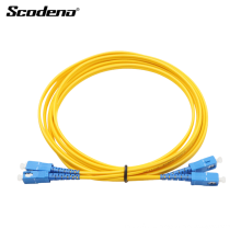 Заводские поставки SC-SC Ethernet одномодовый двухъядерный оптоволоконный патч-корд